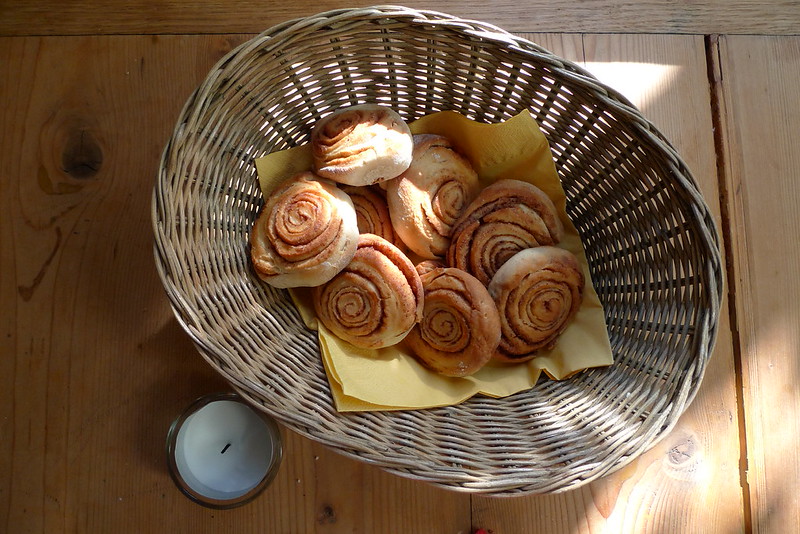 コーヒー ペアリング シナモンロール