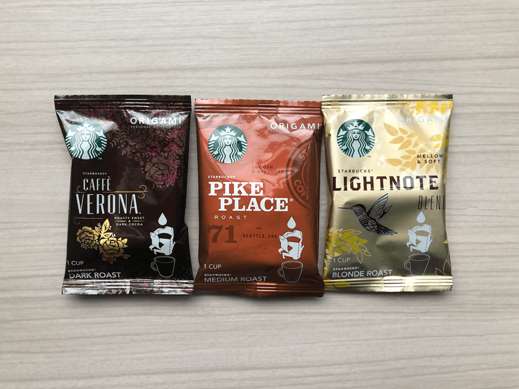スターバックス ORIGAMI 全種 旧パッケージ
