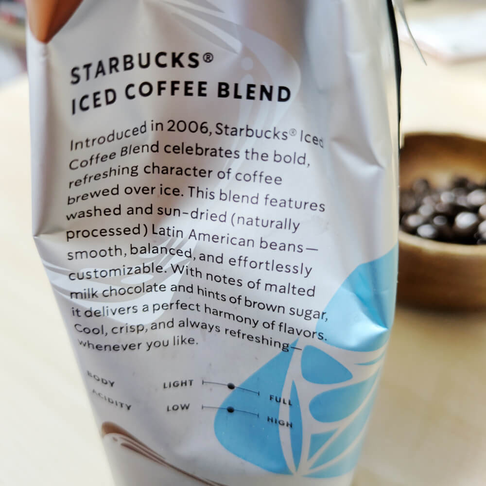 スターバックス アイスコーヒー ブレンド 2026年 パッケージ メッセージ 季節限定