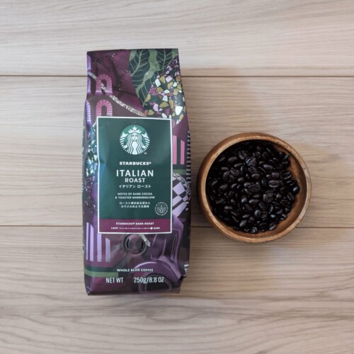 スタバ イタリアンロースト パッケージ 正面 コーヒー豆